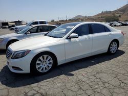 Mercedes-Benz s 550 salvage cars for sale: 2015 Mercedes-Benz S 550