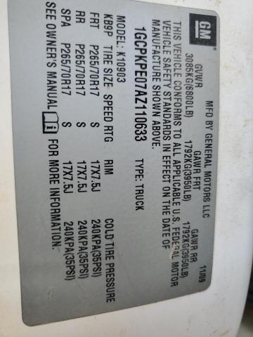 2010 Chevrolet Silverado K1500