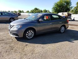 Salvage cars for sale from Copart London, ON: 2018 Nissan Sentra S