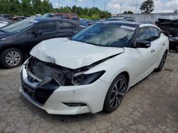 Nissan salvage cars for sale: 2016 Nissan Maxima 3.5S