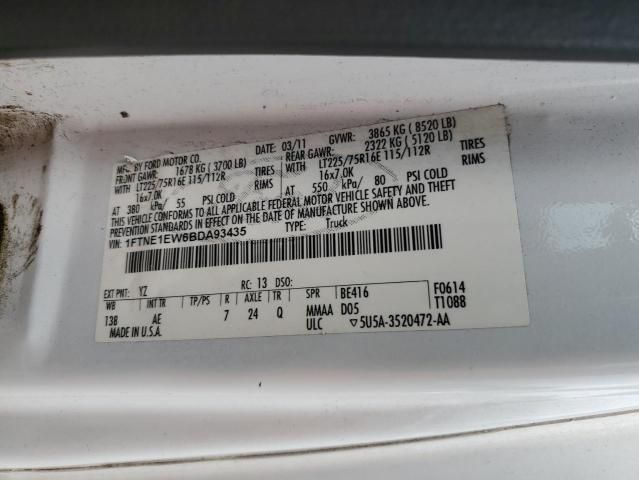 2011 Ford Econoline E150 Van