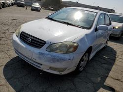 Toyota salvage cars for sale: 2003 Toyota Corolla CE