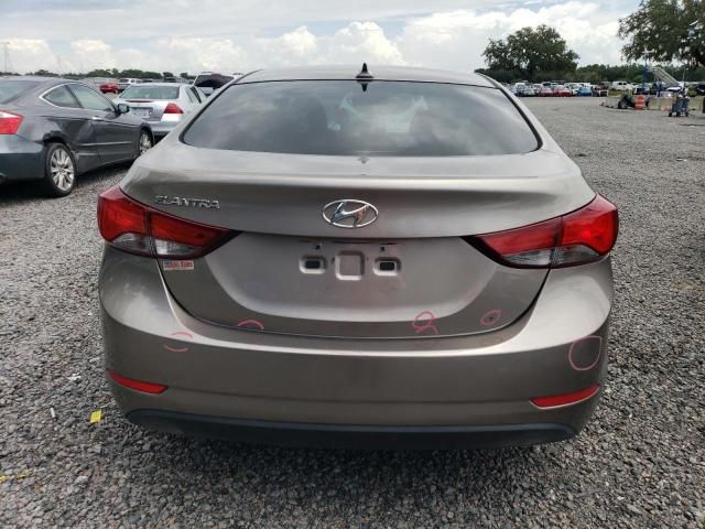 2016 Hyundai Elantra SE