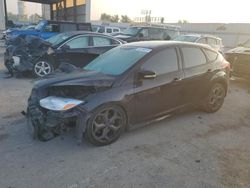 Salvage cars for sale from Copart Kansas City, KS: 2014 Ford Focus ST
