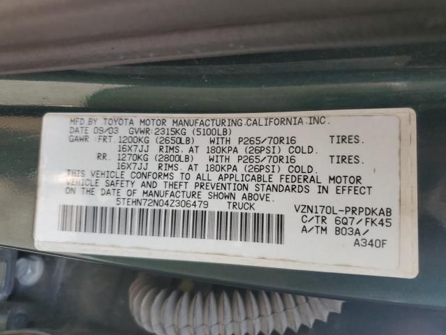 2004 Toyota Tacoma Double Cab