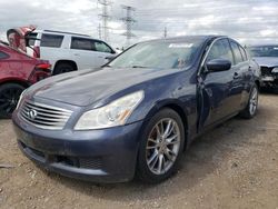 Infiniti G37 salvage cars for sale: 2009 Infiniti G37 Base