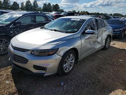 Chevrolet Malibu LT salvage cars for sale: 2017 Chevrolet Malibu LT