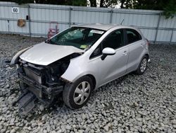 KIA rio salvage cars for sale: 2012 KIA Rio LX