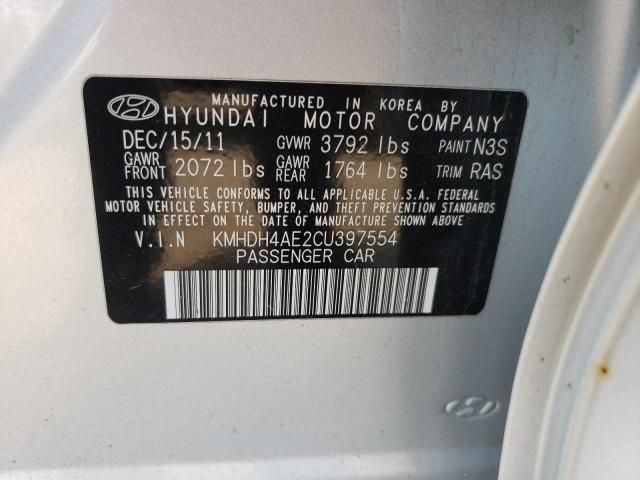 2012 Hyundai Elantra GLS