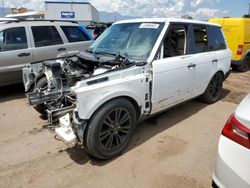 Land Rover Range Rover salvage cars for sale: 2011 Land Rover Range Rover HSE Luxury