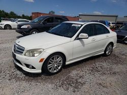 Salvage cars for sale from Copart Hueytown, AL: 2009 Mercedes-Benz C 300 4matic