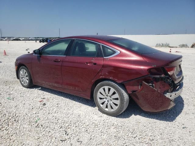 2015 Chrysler 200 LX