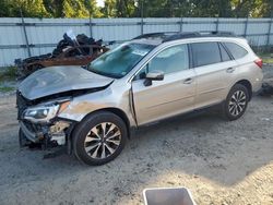 Subaru salvage cars for sale: 2017 Subaru Outback 2.5I Limited