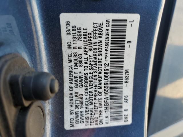 2006 Honda Civic LX