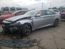 Honda Accord salvage cars for sale: 2020 Honda Accord Sport