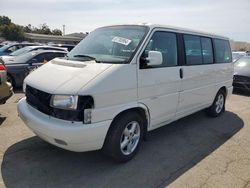 Volkswagen Eurovan salvage cars for sale: 2003 Volkswagen Eurovan MV