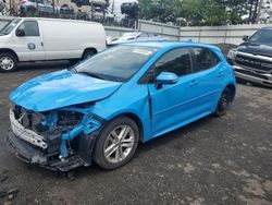 Toyota Corolla salvage cars for sale: 2021 Toyota Corolla SE