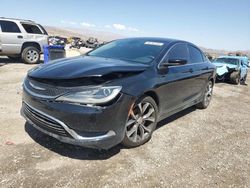 Chrysler 200 salvage cars for sale: 2015 Chrysler 200 Limited