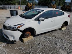 Vehiculos salvage en venta de Copart Loganville, GA: 2017 KIA Forte LX