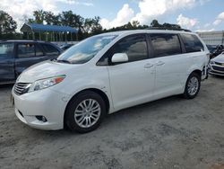 Toyota Sienna xle salvage cars for sale: 2017 Toyota Sienna XLE