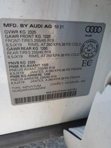 2022 Audi Q3 Premium Plus S Line 45