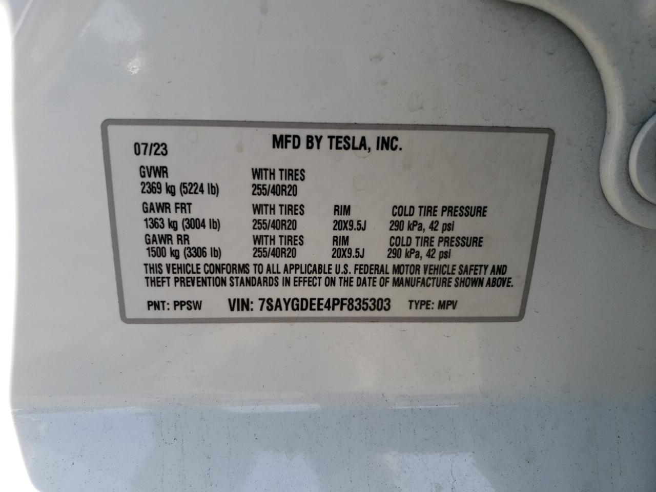 2023 Tesla Model Y