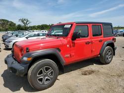 Jeep Vehiculos salvage en venta: 2021 Jeep Wrangler Unlimited Sport