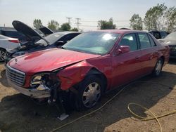 Cadillac Deville salvage cars for sale: 2003 Cadillac Deville