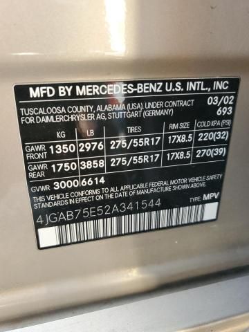 2002 Mercedes-Benz ML 500