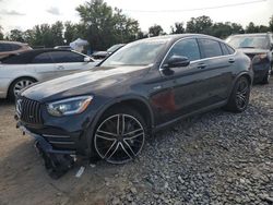 Mercedes-Benz glc-Class salvage cars for sale: 2021 Mercedes-Benz GLC Coupe 43 4matic AMG