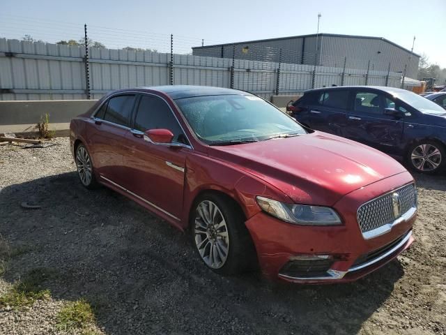 2017 Lincoln Continental Reserve