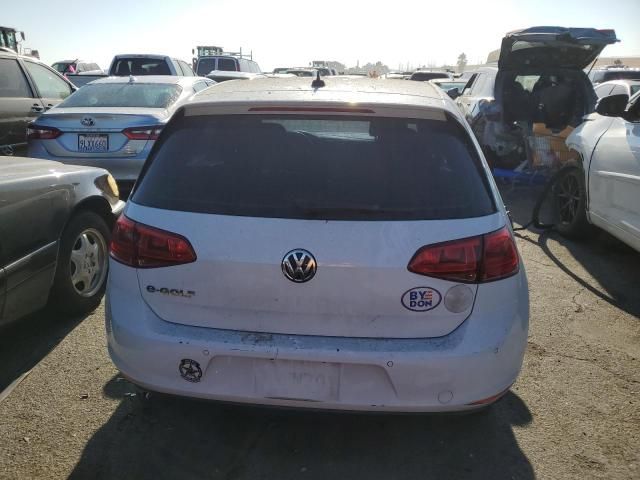 2015 Volkswagen E-GOLF Limited