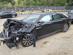 Lincoln Continental salvage cars for sale: 2018 Lincoln Continental