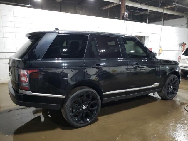 2016 Land Rover Range Rover HSE