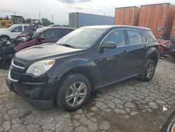 Chevrolet Equinox salvage cars for sale: 2015 Chevrolet Equinox LS