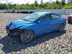 Hyundai Elantra salvage cars for sale: 2018 Hyundai Elantra SEL