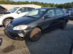 Salvage cars for sale from Copart Exeter, RI: 2007 Toyota Corolla CE