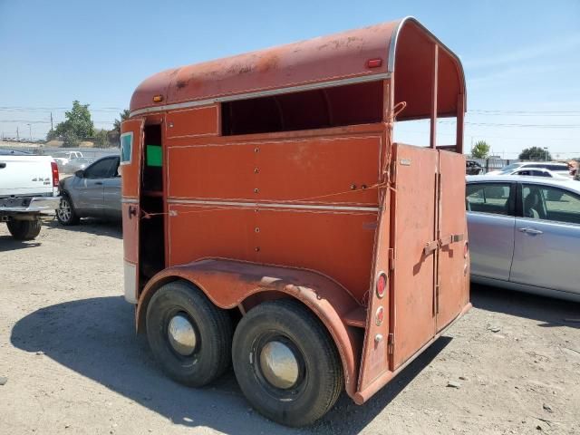 1972 Circ Horse Trailer