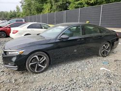 Honda Accord salvage cars for sale: 2019 Honda Accord Sport