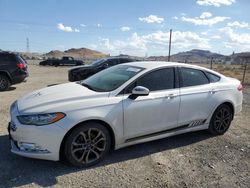 Ford Fusion salvage cars for sale: 2017 Ford Fusion SE