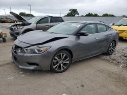 Nissan salvage cars for sale: 2016 Nissan Maxima 3.5S