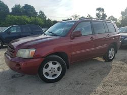 Toyota Highlander salvage cars for sale: 2007 Toyota Highlander Sport