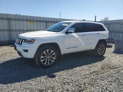 Salvage cars for sale from Copart Arlington, WA: 2018 Jeep Grand Cherokee Limited