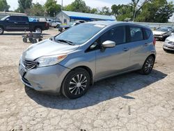 Vehiculos salvage en venta de Copart Wichita, KS: 2015 Nissan Versa Note S