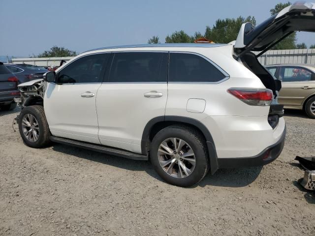 2014 Toyota Highlander XLE