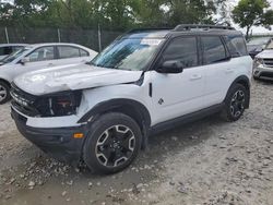 Ford Bronco salvage cars for sale: 2022 Ford Bronco Sport Outer Banks