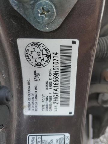 2009 Honda Civic Lx-s