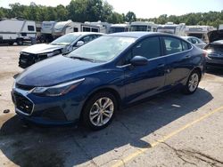 Chevrolet salvage cars for sale: 2019 Chevrolet Cruze LT