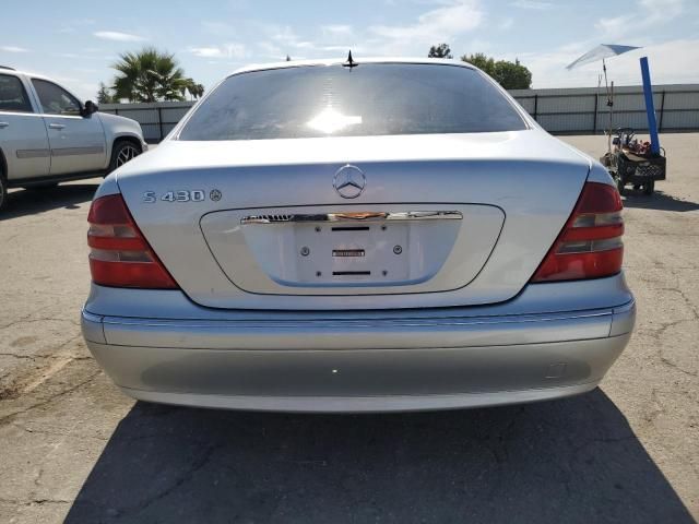 2000 Mercury 2000 MERCEDES-BENZ S 430