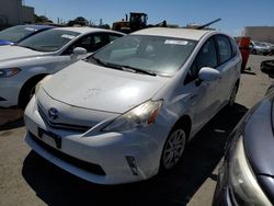 Toyota salvage cars for sale: 2012 Toyota Prius V